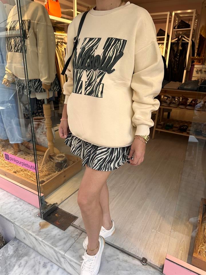 Bej Wildsoul Sweatshirt