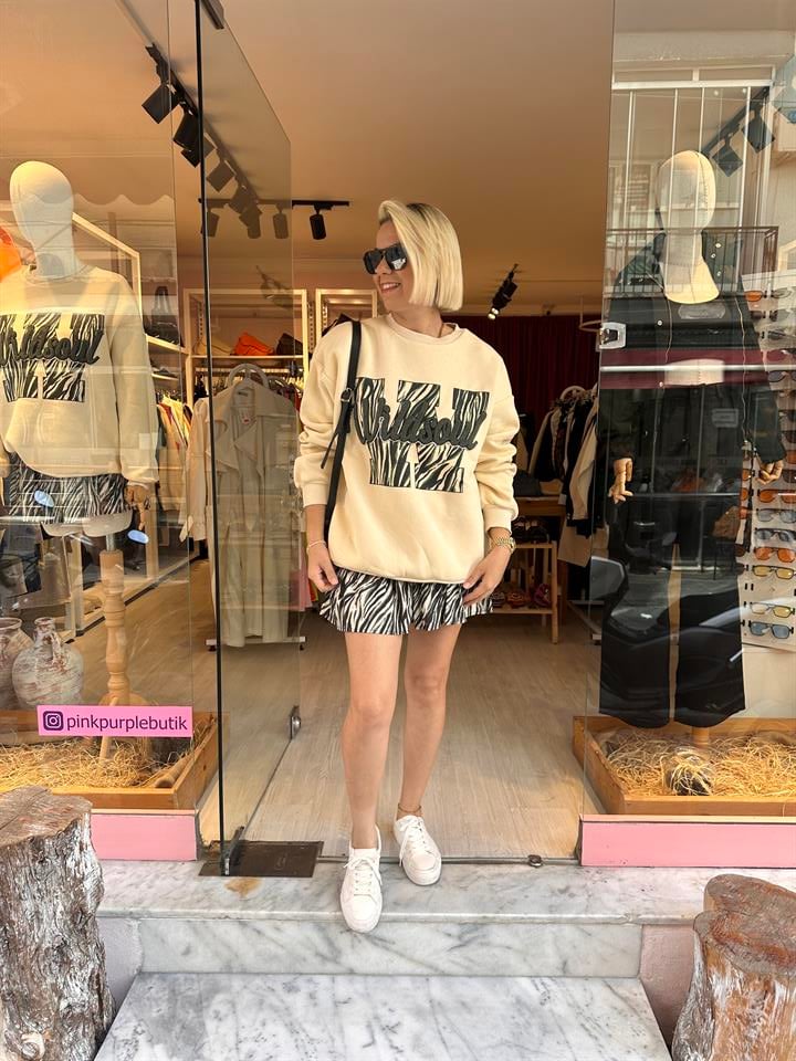 Bej Wildsoul Sweatshirt