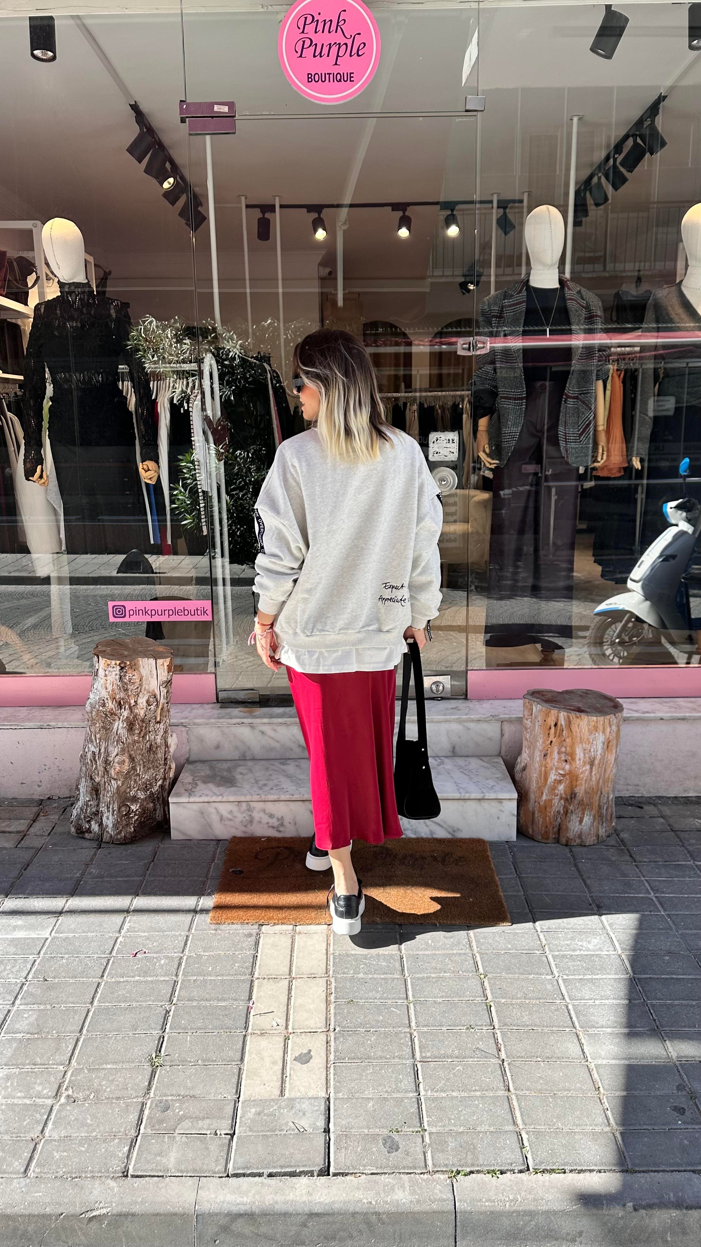 Beyaz Blah Sweatshirt