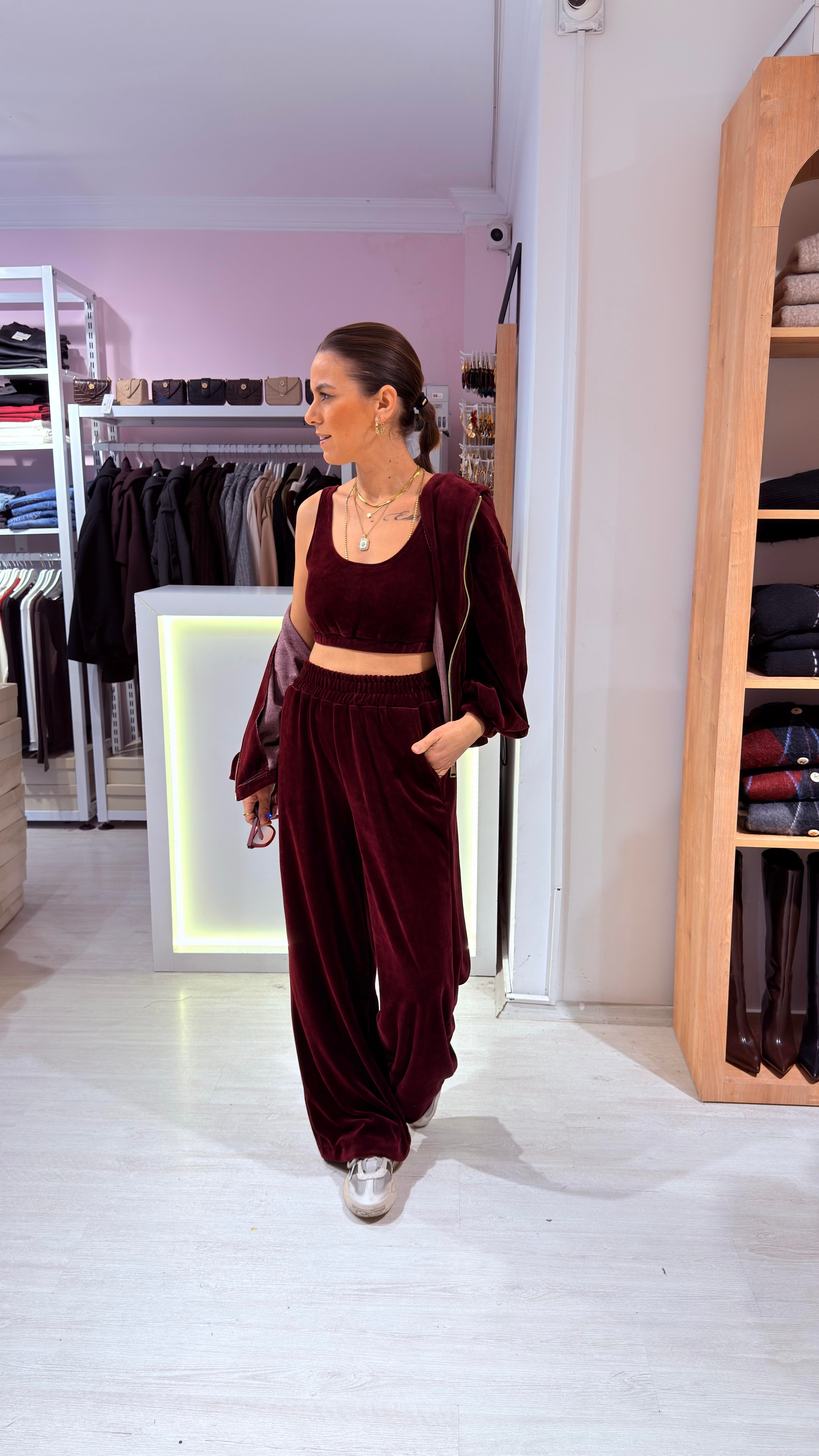 Bordo 3'lü Takım