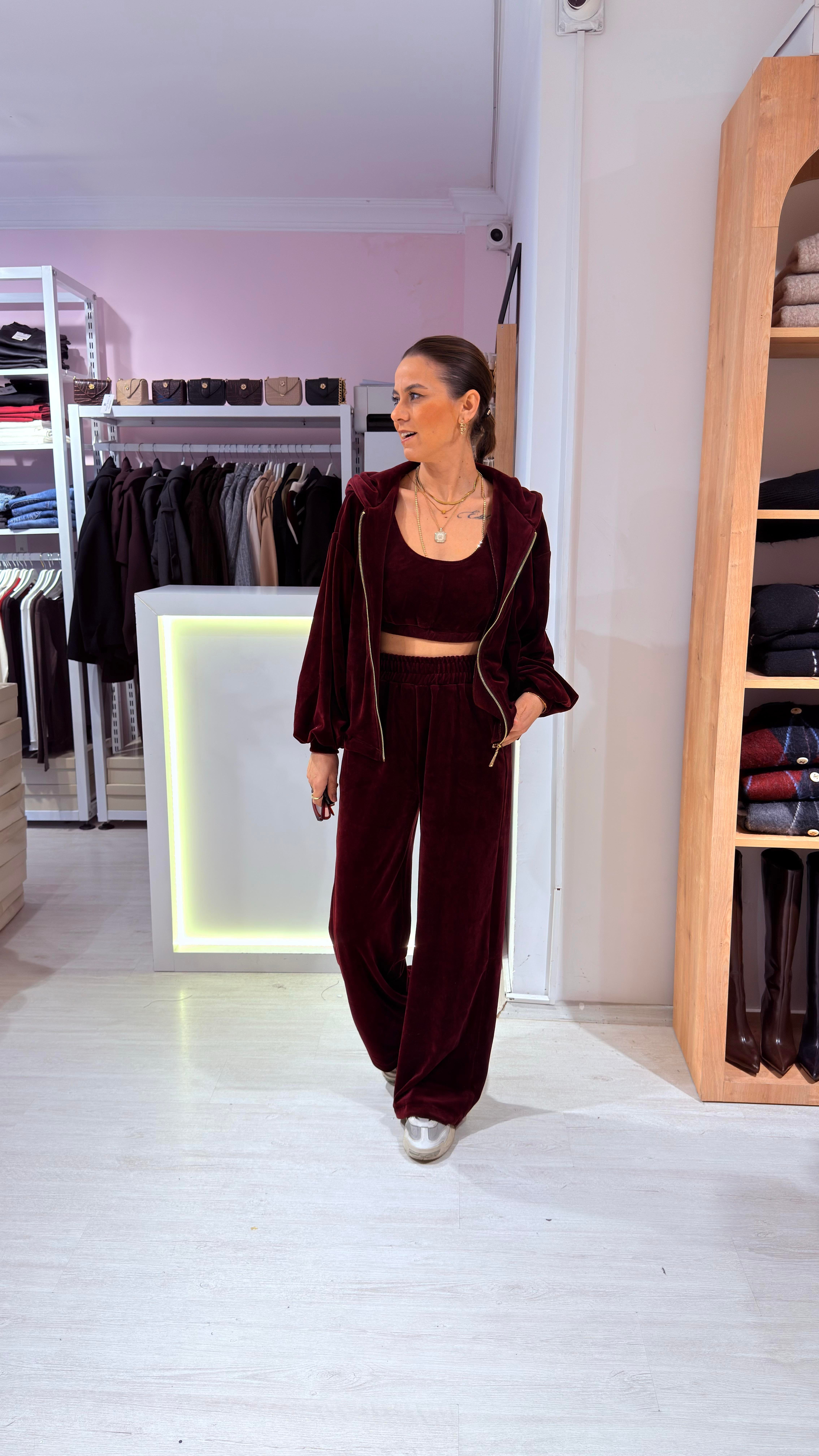 Bordo 3'lü Takım