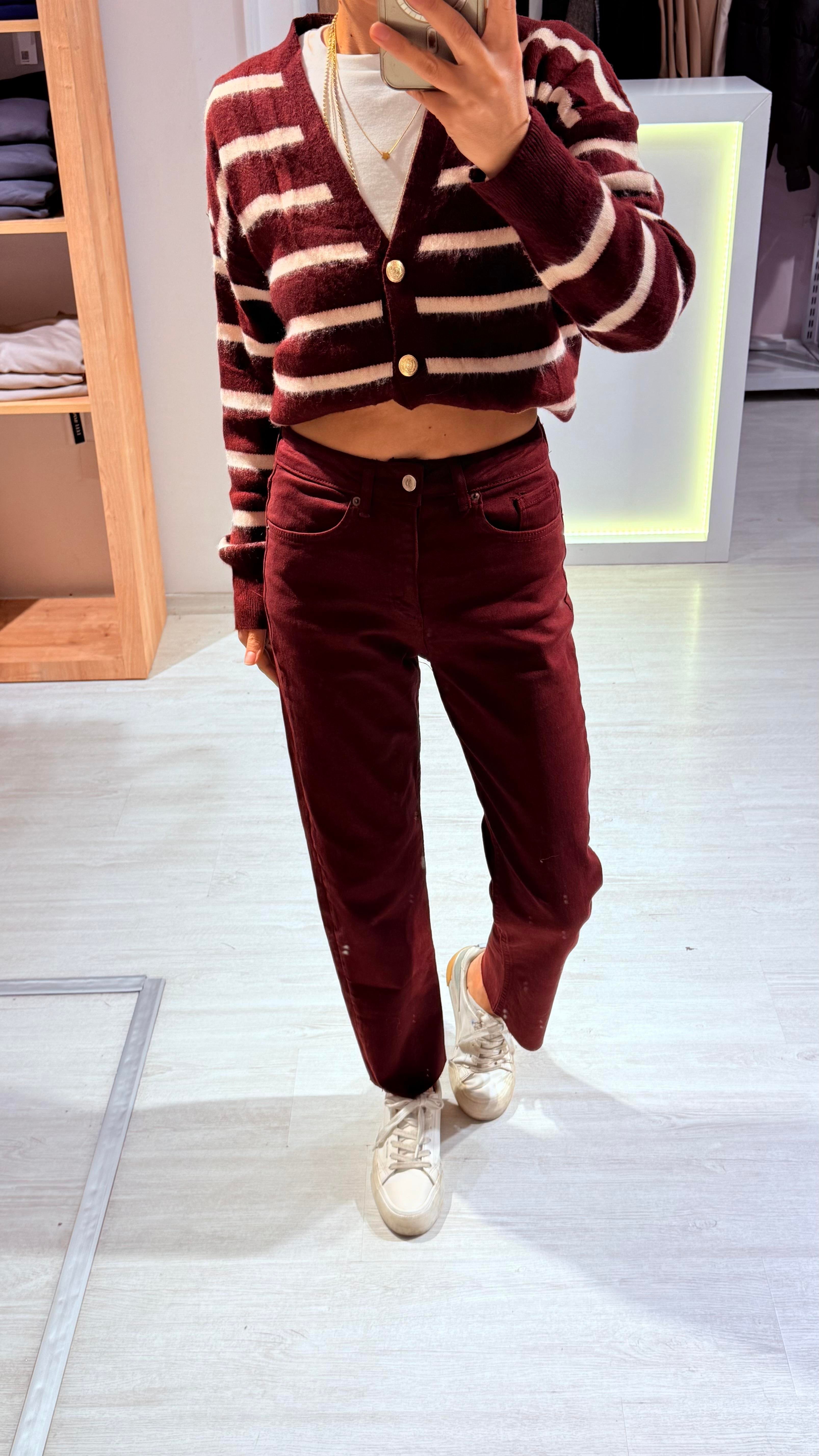 Bordo Boyfit Jean