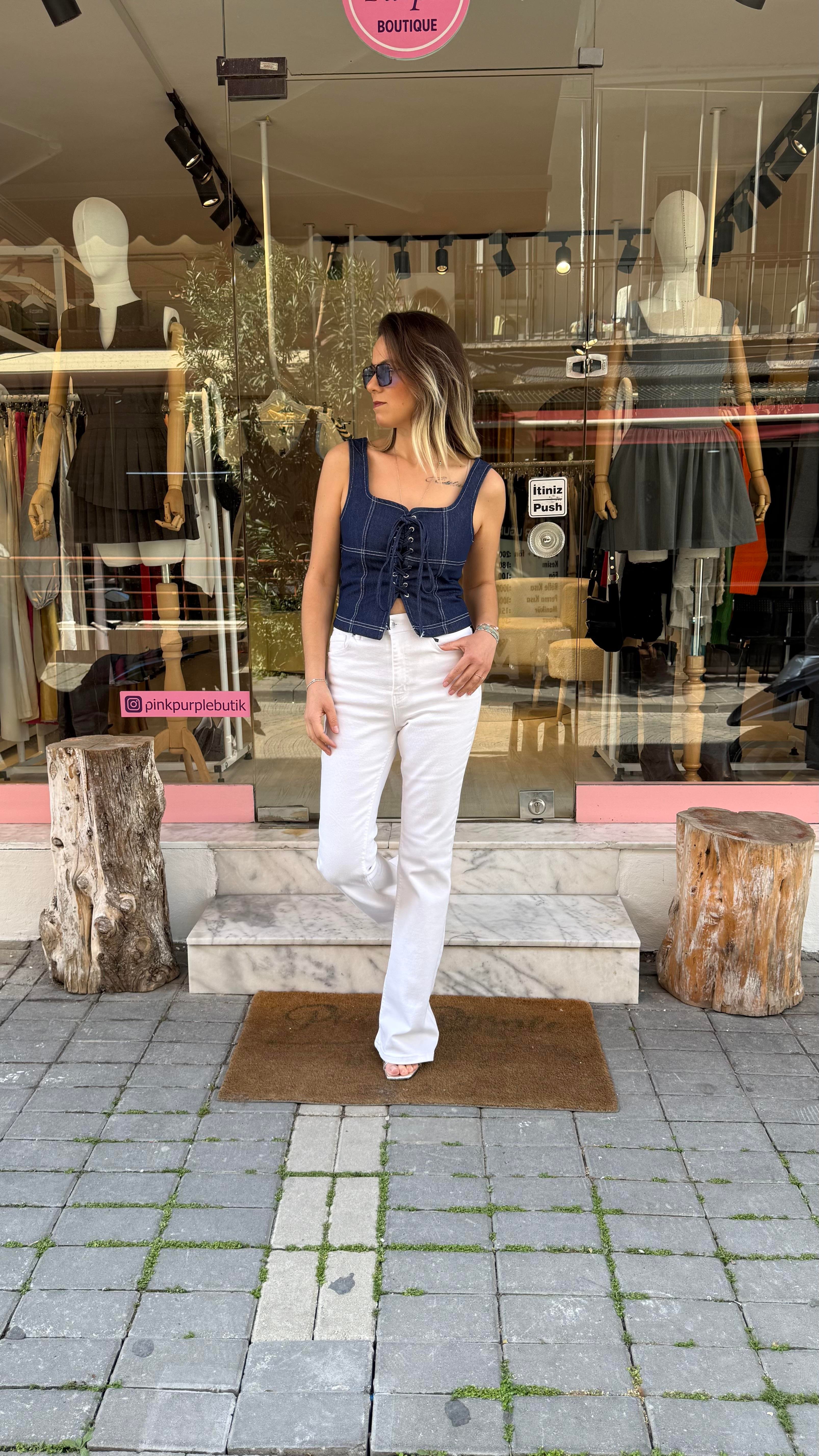 Denim Büstiyer
