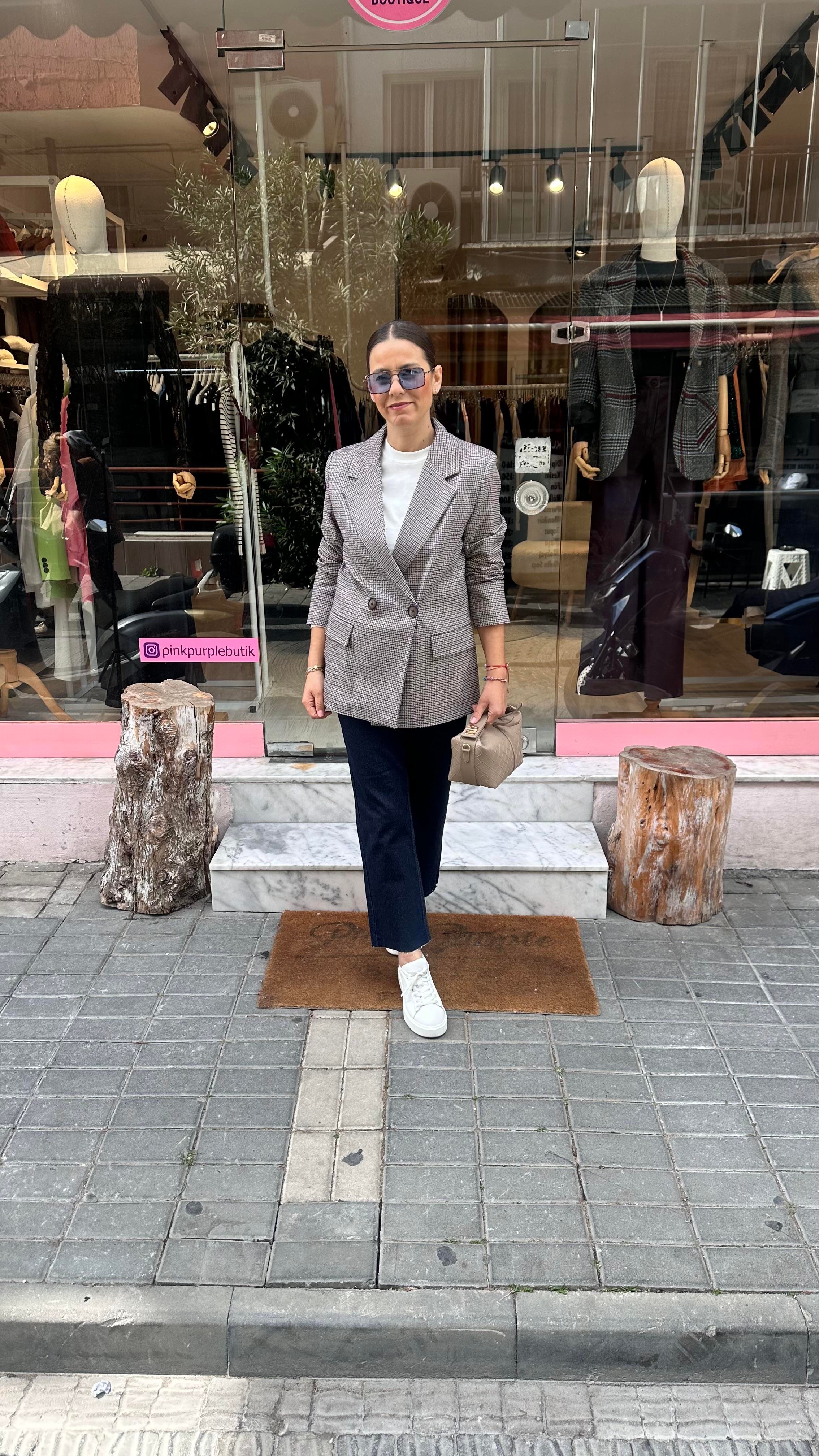 Ekose  Blazer
