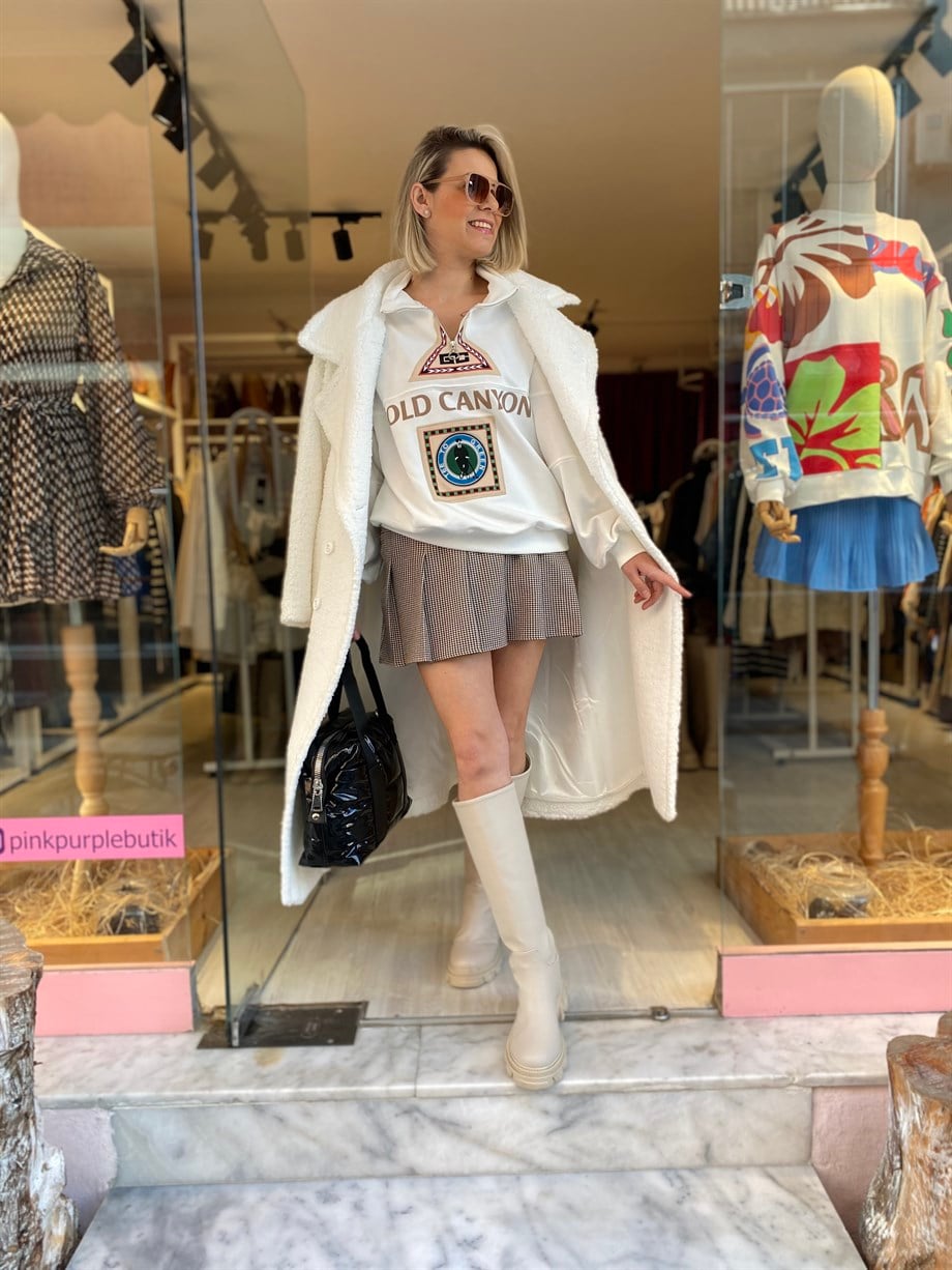 Gold Canyon Fermuarlı Sweatshirt