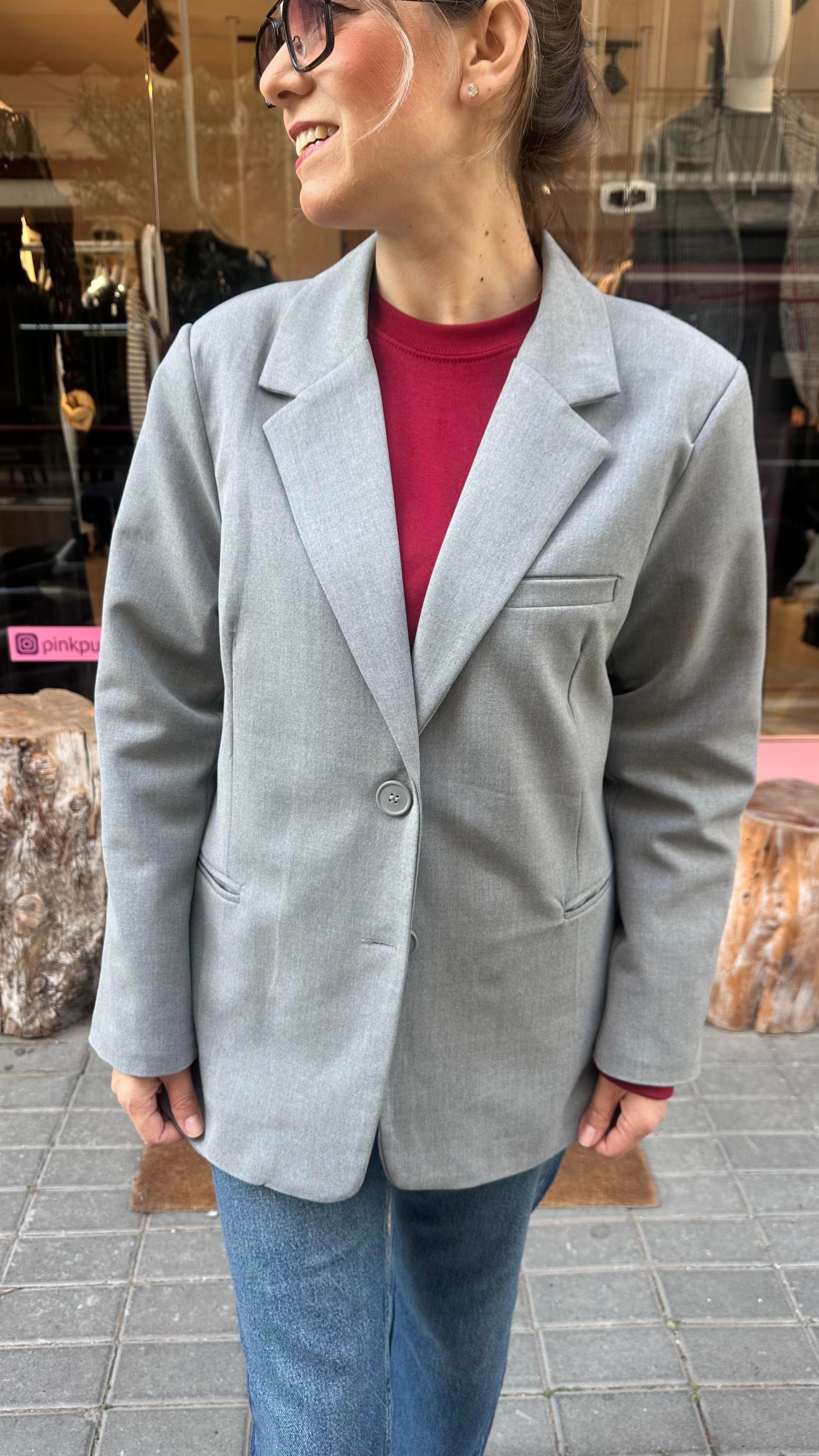 Gri Blazer
