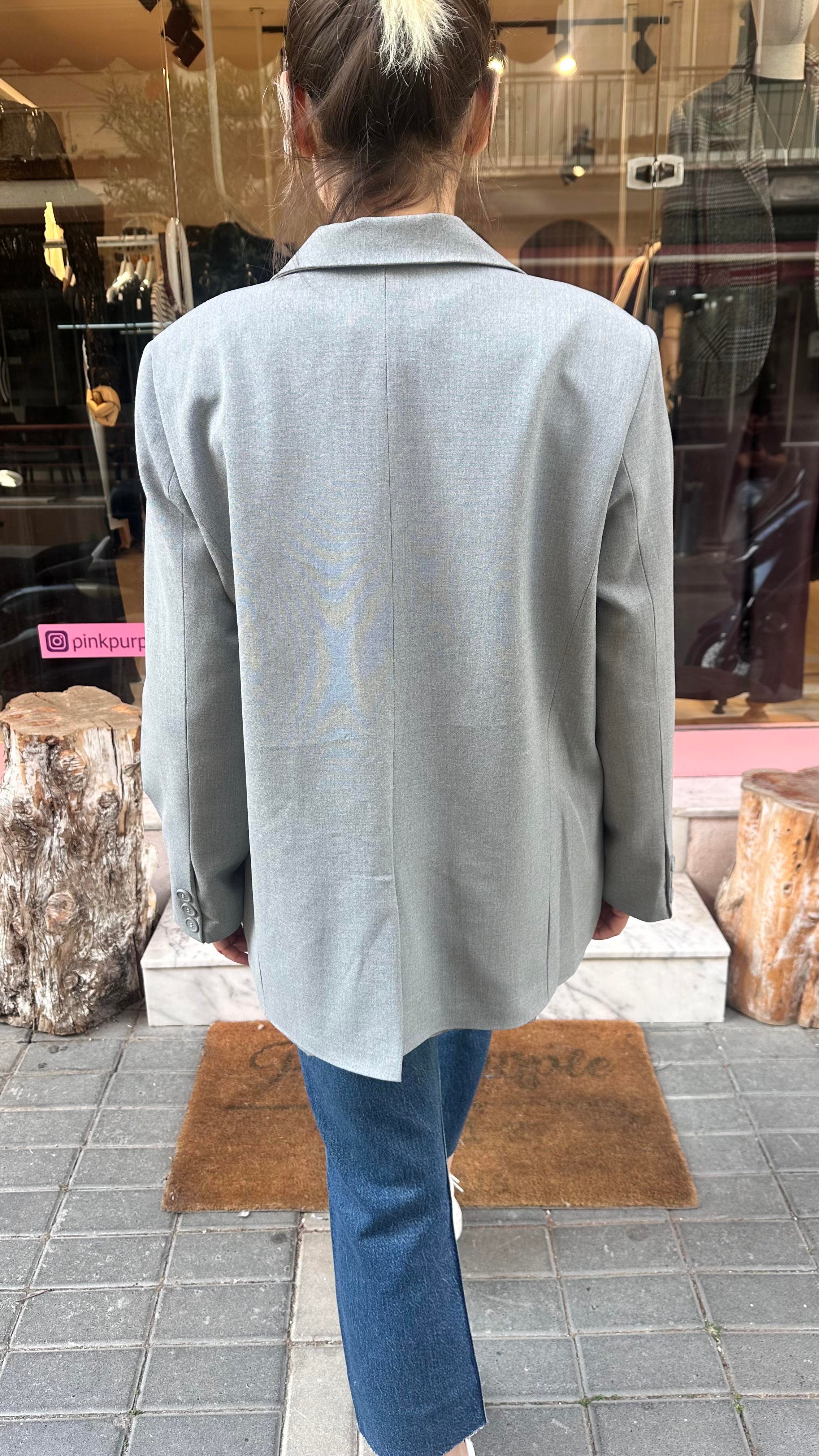 Gri Blazer