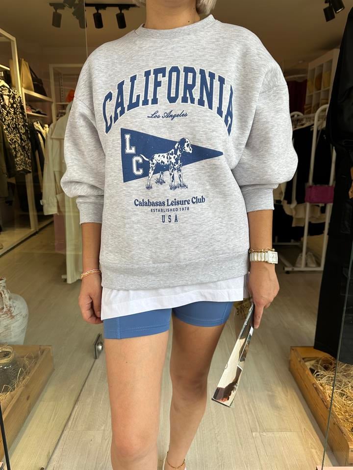 Gri California Sweat