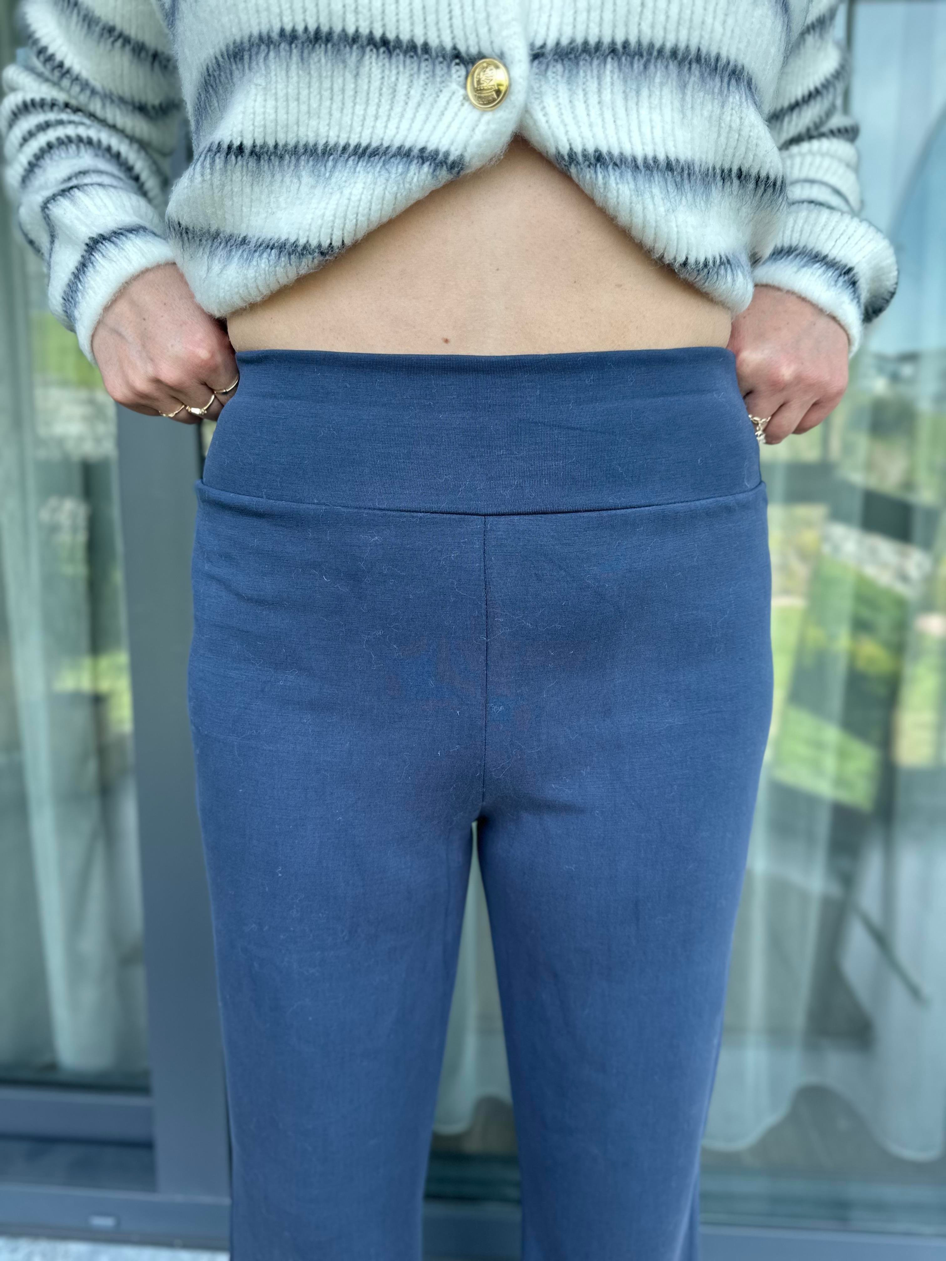Lacivert Modal Kumaş Pantolon