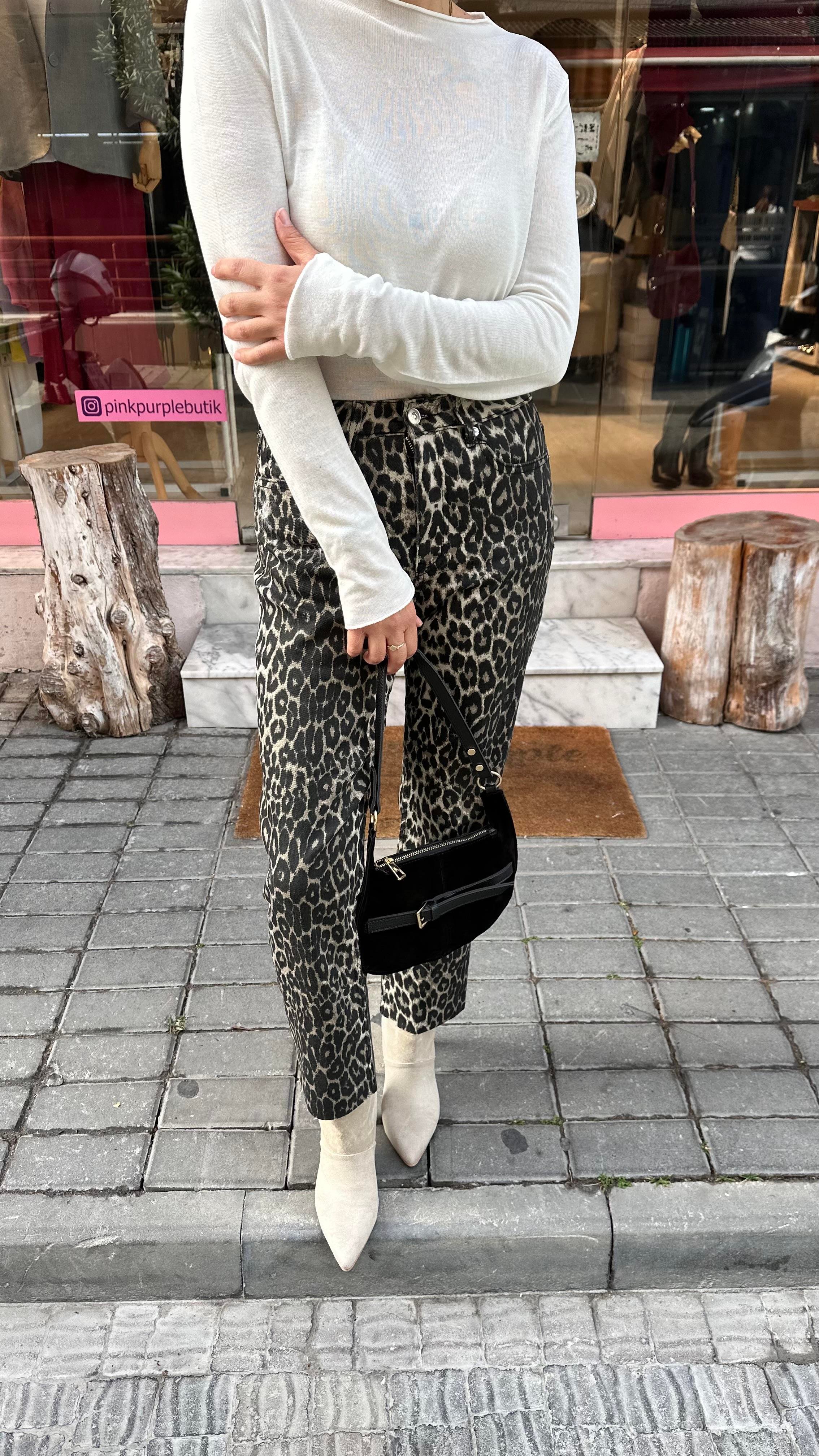 Leopar Boyfit Jean