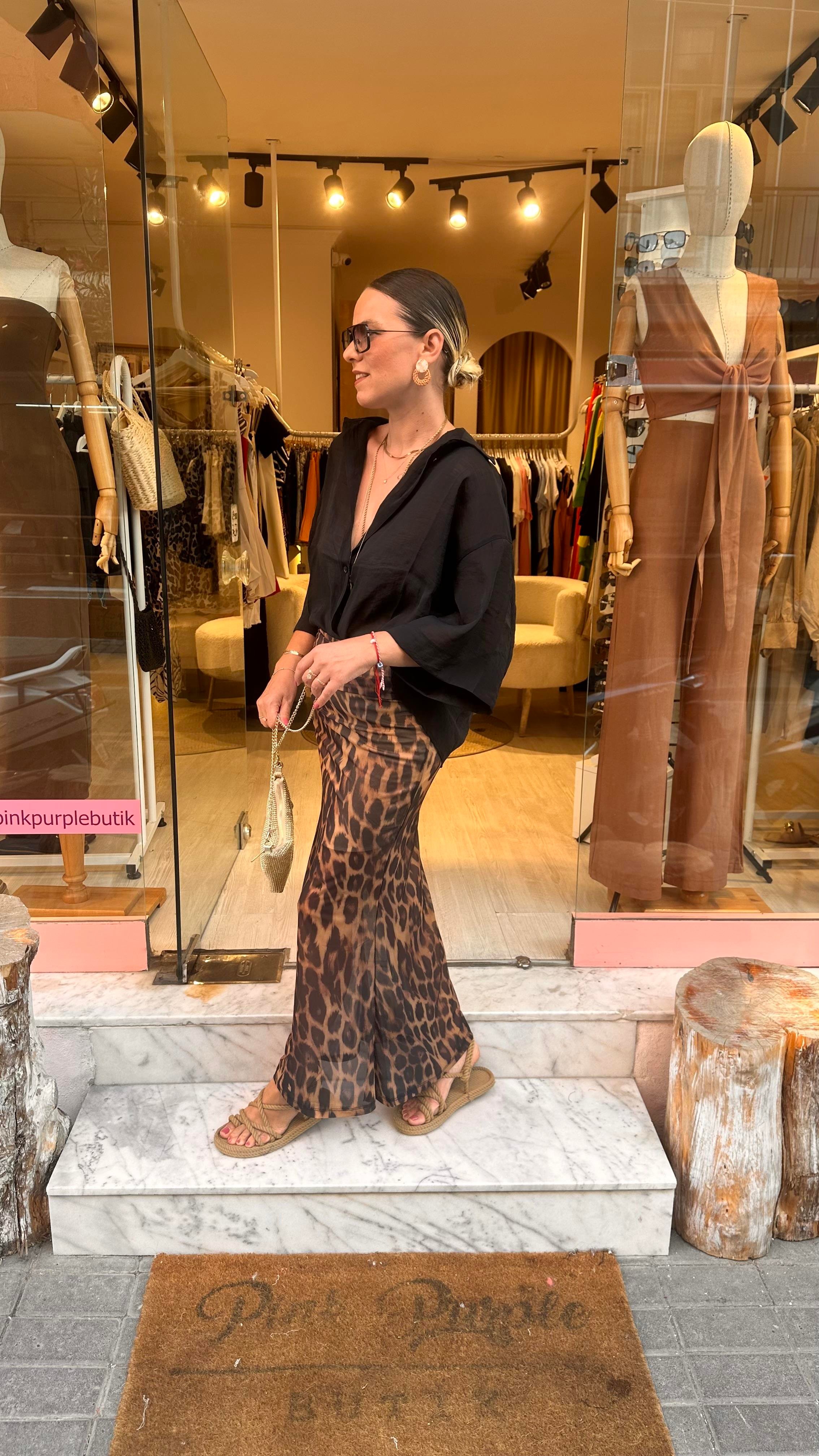 Leopar Maxi Etek
