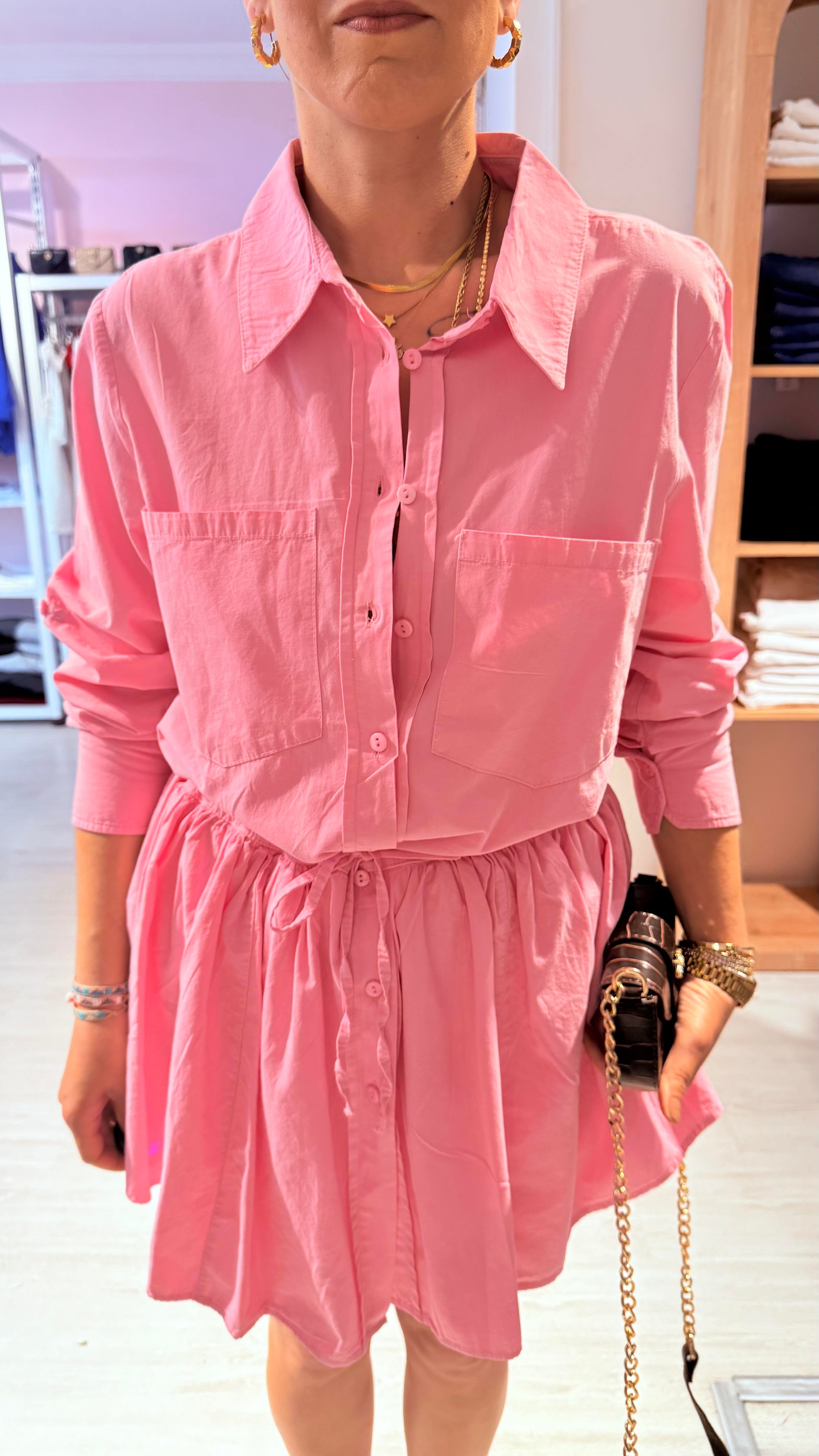 Pembe Tulum Elbise