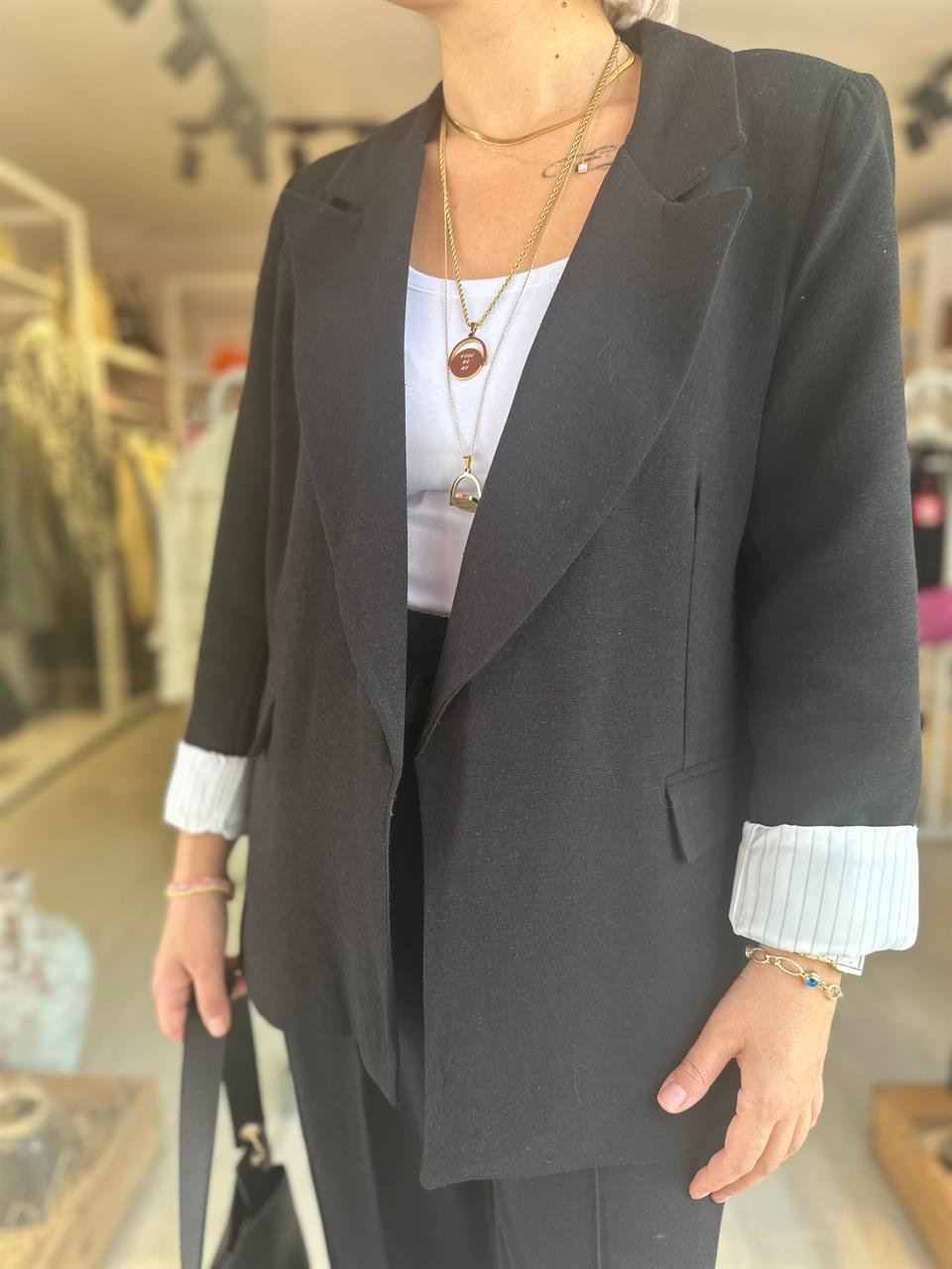 Siyah Blazer