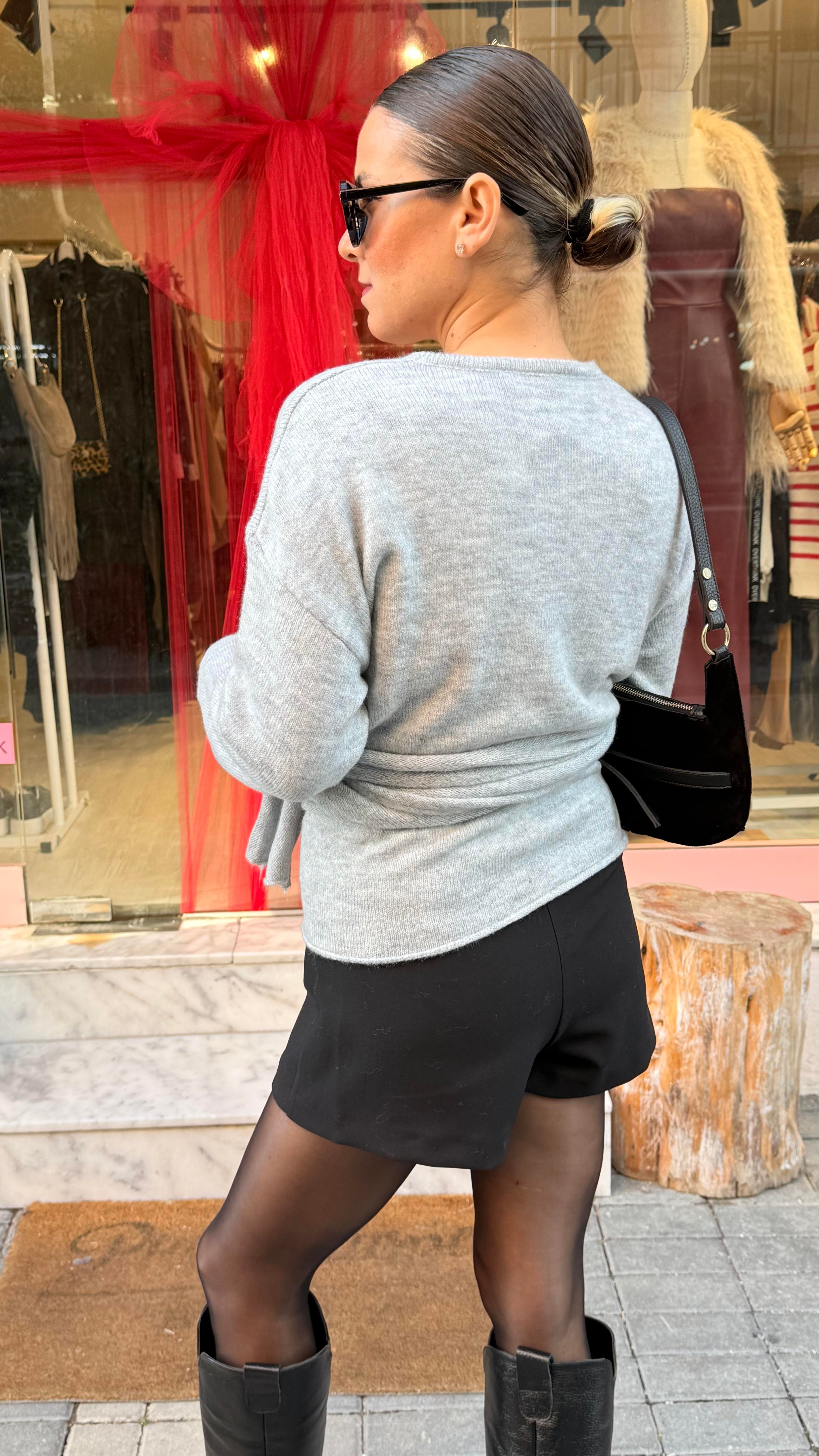 Siyah Orj.Marka Şort Etek