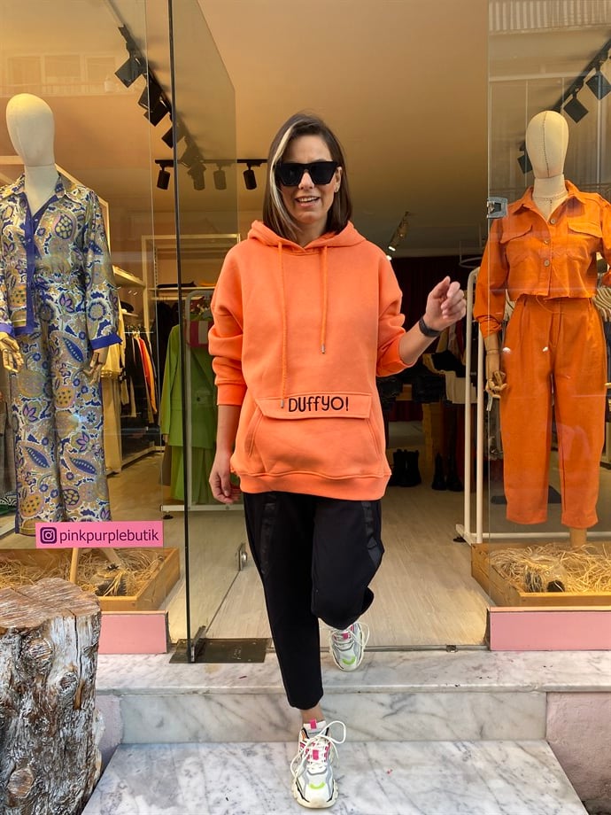 Turuncu Sweatshirt