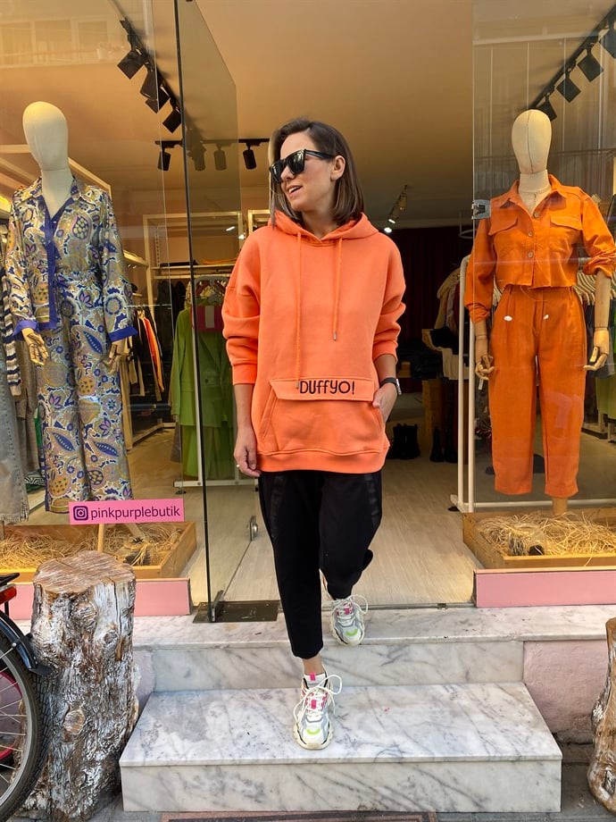 Turuncu Sweatshirt