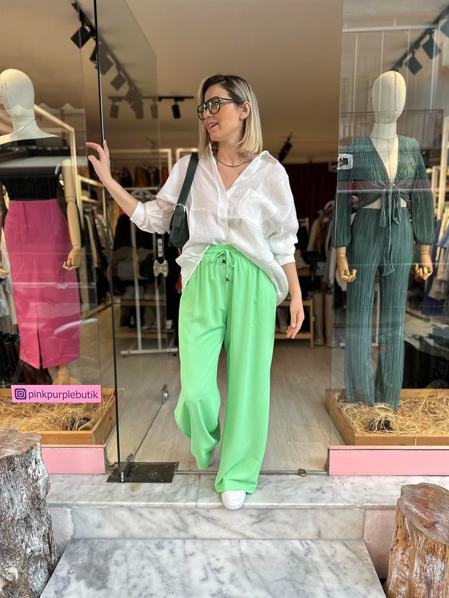 Yeşil Tensel Pantolon
