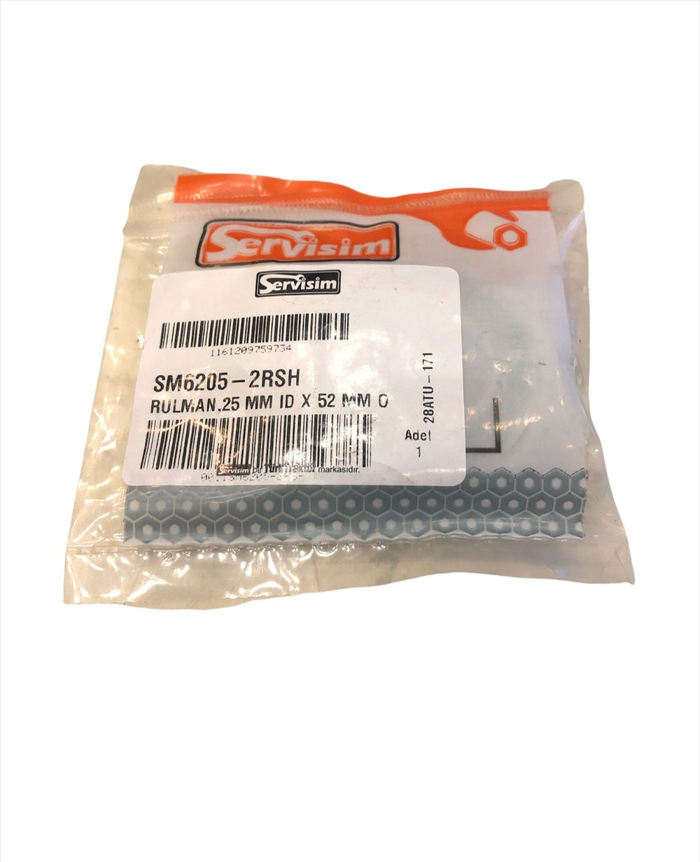 RULMAN,25 MM ID X 52 MM OD X 15 MM