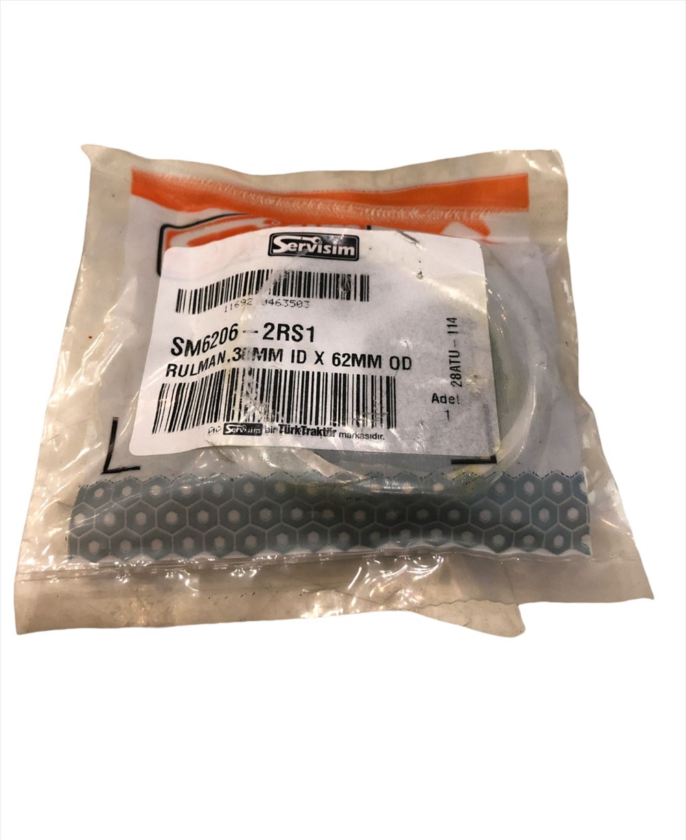 RULMAN,30MM ID X 62MM OD X 16MM W