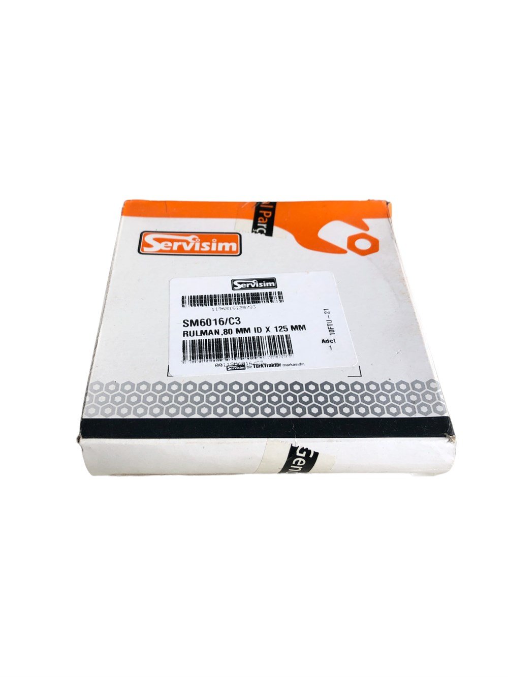 RULMAN,80 MM ID X 125 MM OD X 22 MM