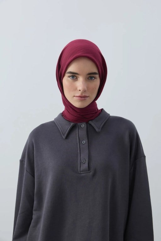 Aya Serisi Eşarp Bordo