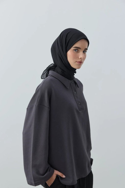 Aya Serisi Eşarp Siyah