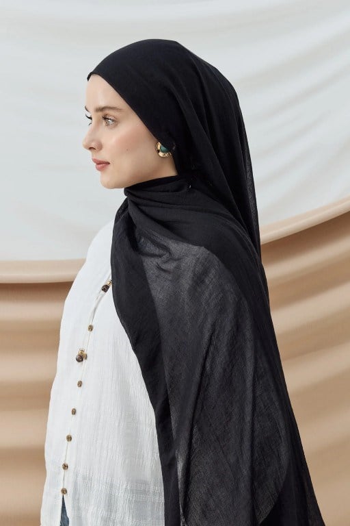 Aya Serisi Şal Siyah
