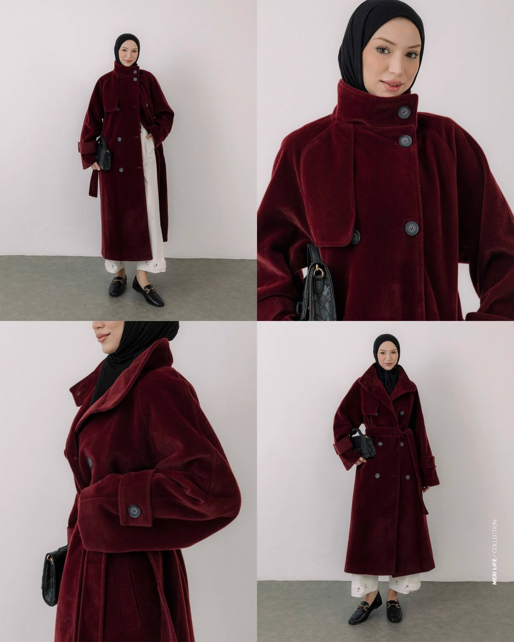 Bender Bordo Kaşe Kaban