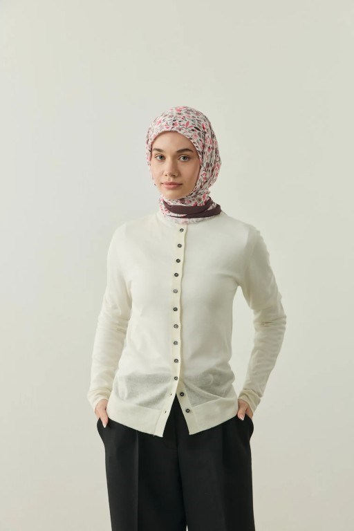 Lumea Pamuk Eşarp Acı Kahve
