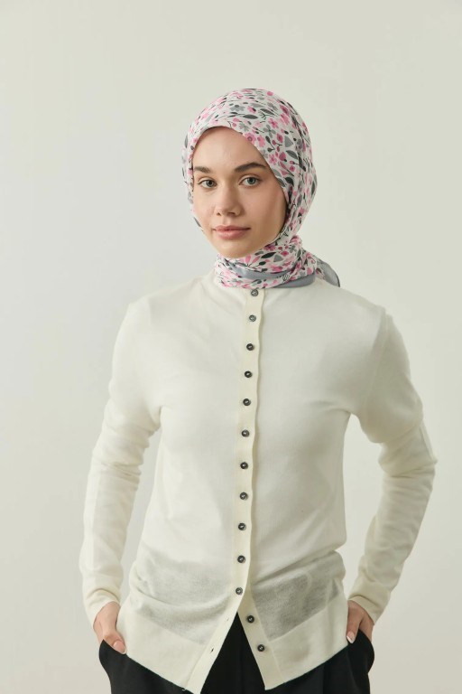 Lumea Pamuk Eşarp Gri