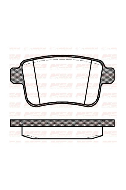 Arka Balata Kango 1.5D 08- Mercedes Citan Mga 55133 440606267Rn