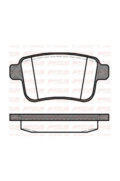 Arka Balata Kango 1.5D 08- Mercedes Citan Mga 55133 440606267Rn