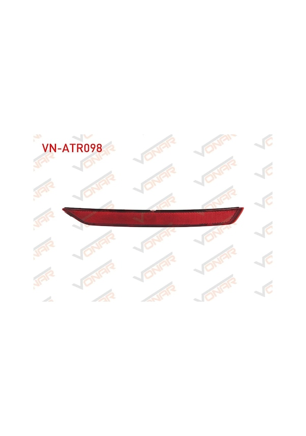 Arka Tampon Reflektörü R Seat Leon 2006-2013-9104163 Uyumlu