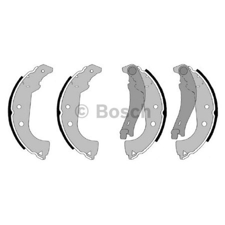 Bosch Arka Pabuc Balata Albea 1.2 1.6 2001- / 1.3Jtd 03-07