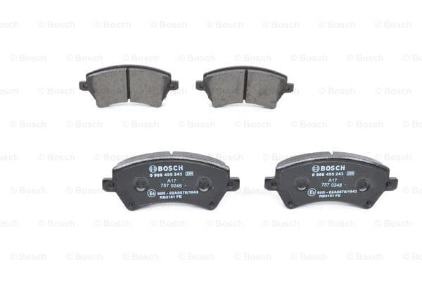 Bosch On Balata Takımı Toyota Corolla Vvti 2002-2007