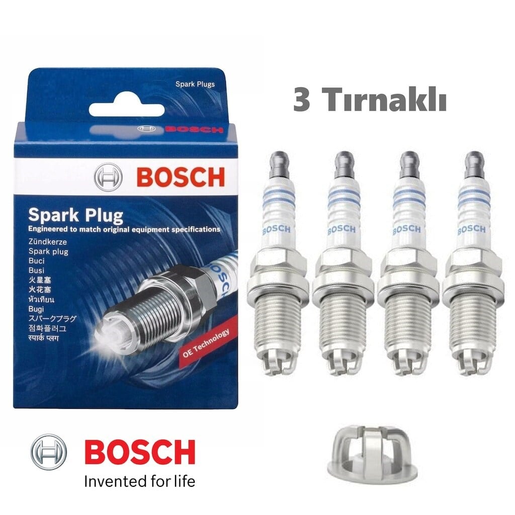 Bosch Vw Passat B5 B5.5 1.6 1.8 2.0 4'lü Buji Takımı 1996-2005