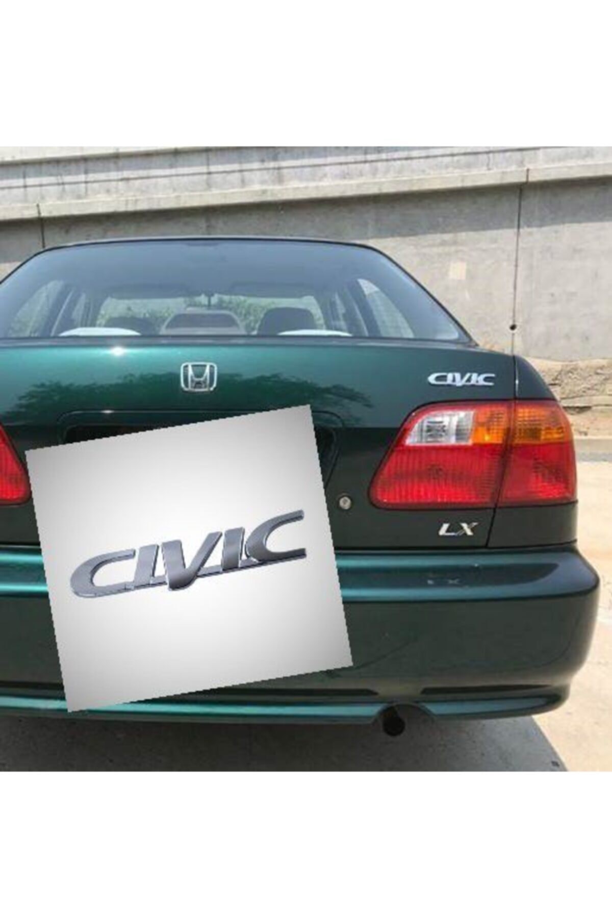 Civic Yazısı ( Honda Civic Bagaj Yazısı 1996-2006)