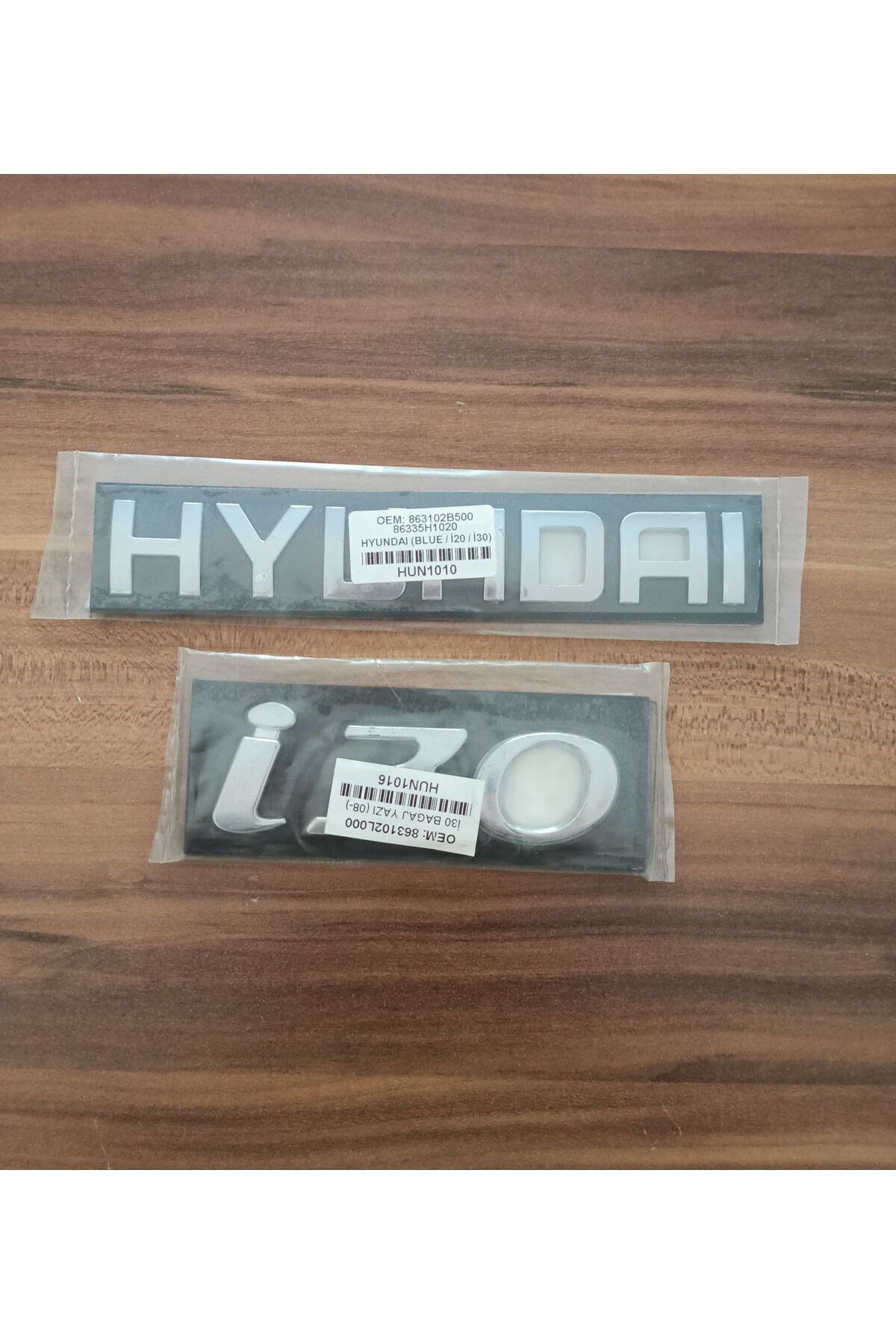 HYUNDAİ İ30 BAGAJ YAZISI 2Lİ TAKIM 2008 VE SONRASI YILLAR HYUNDAİ İ30 YAZI