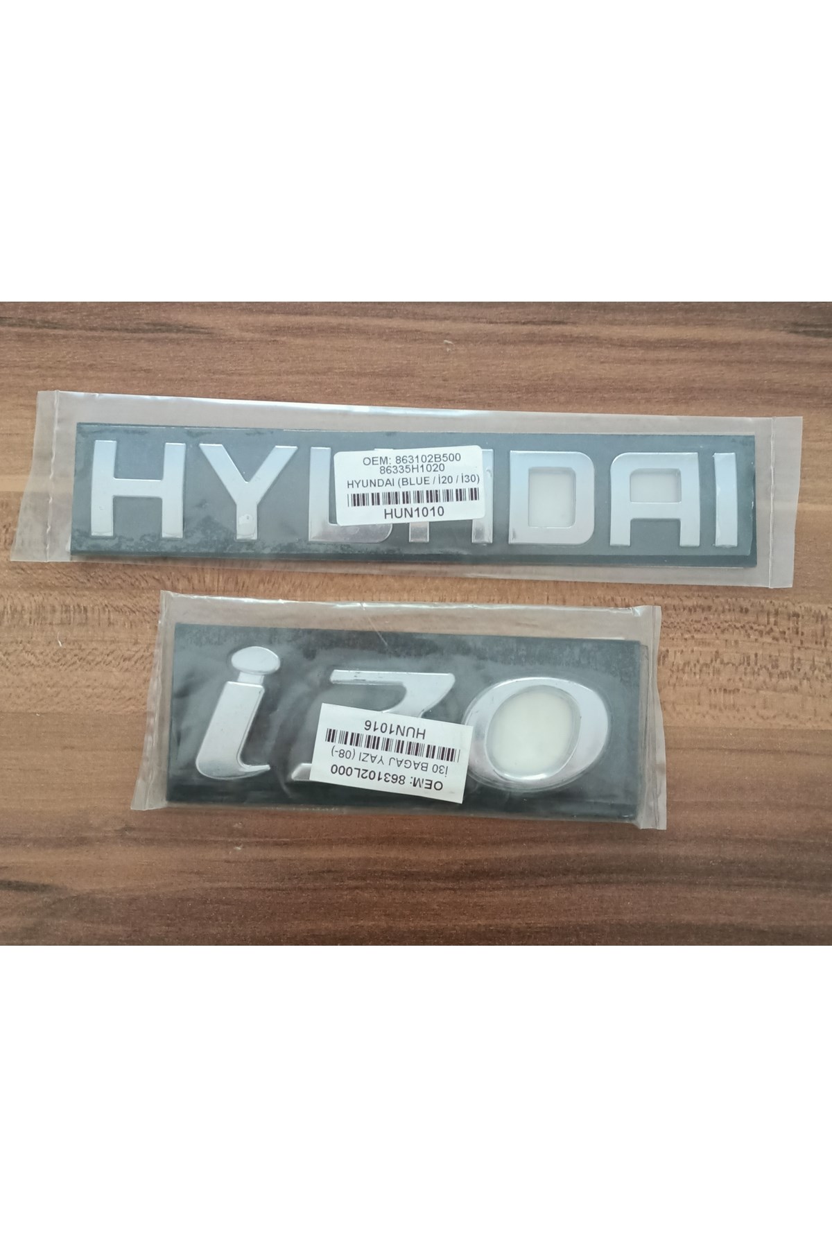 HYUNDAİ İ30 BAGAJ YAZISI 2Lİ TAKIM 2008 VE SONRASI YILLAR HYUNDAİ İ30 YAZI