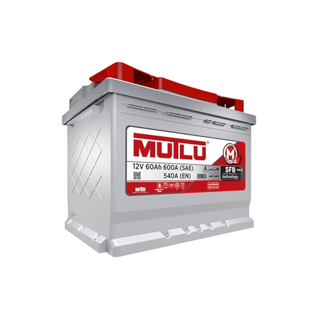 Mutlu Akü 12v 60 Amper Yeni Üretim (Eski Akü İade Avantajı ile)