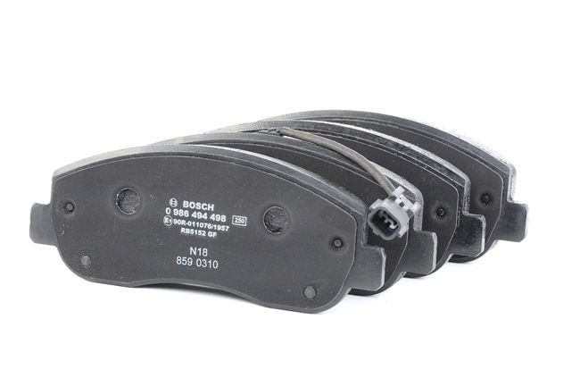 Ön Balata Master3 2.3Dci Movano 2.3Cdti Bosch 0986494498