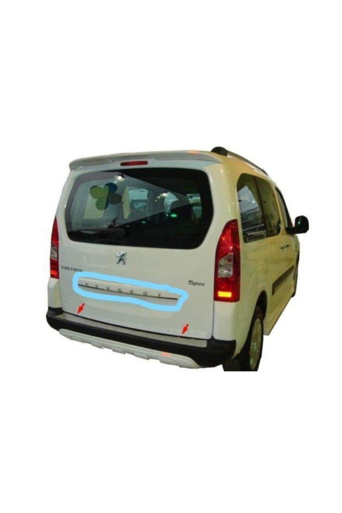 Peugeot Partner Van Boxer Expert Arka Bagaj Yazı - 8665.rw