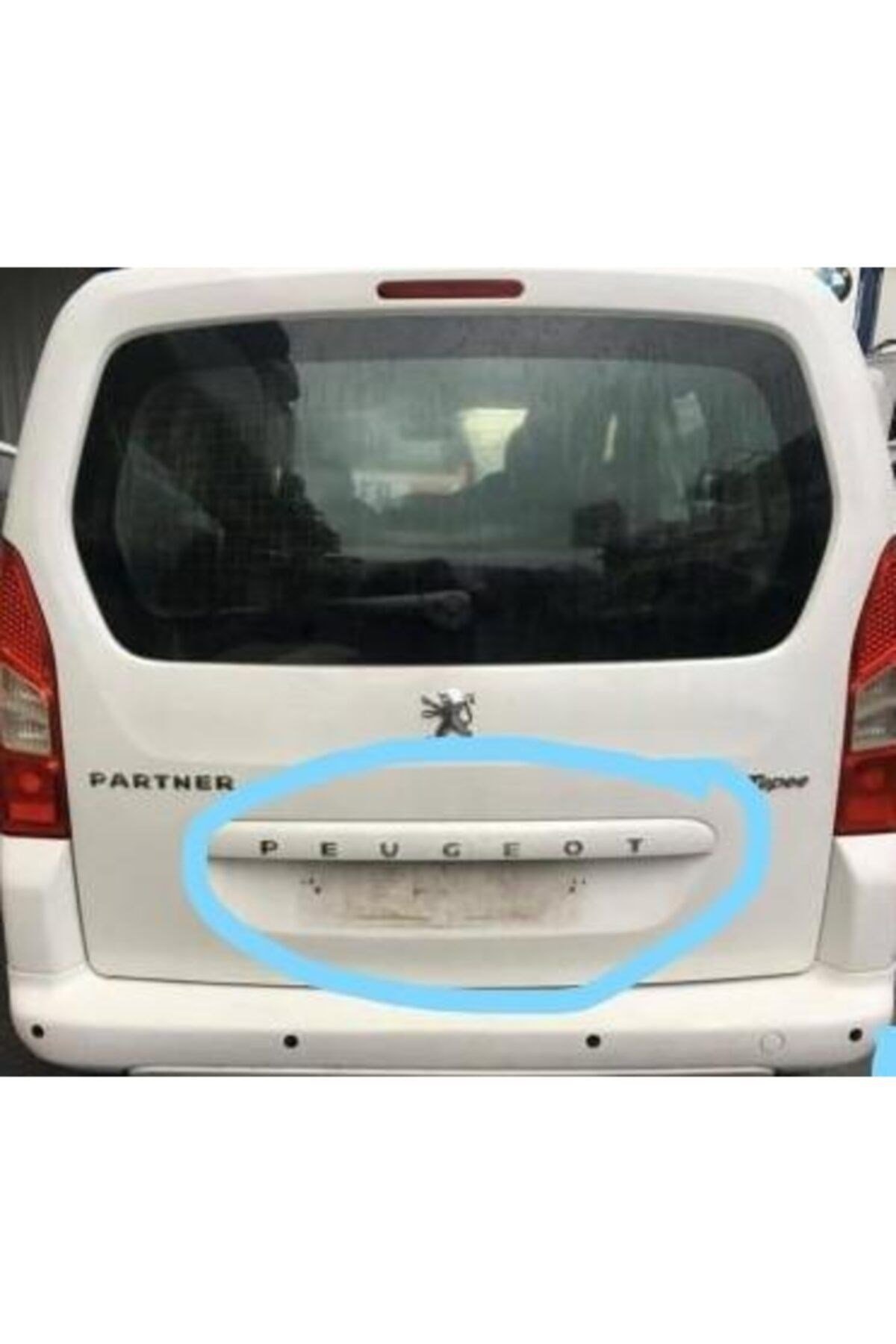 Peugeot Partner Van Boxer Expert Arka Bagaj Yazı - 8665.rw