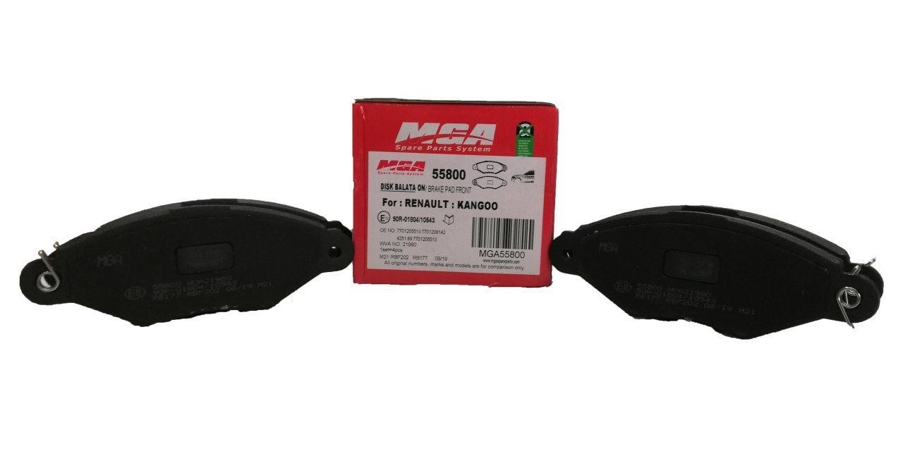 Renault Kangoo 1998-2008 Ön Balata Mga-55800 7701208142
