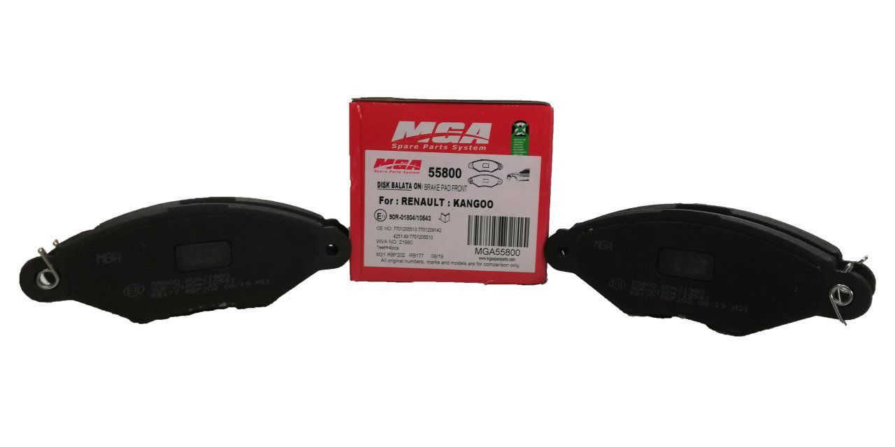 Renault Kangoo 1998-2008 Ön Balata Mga-55800 7701208142