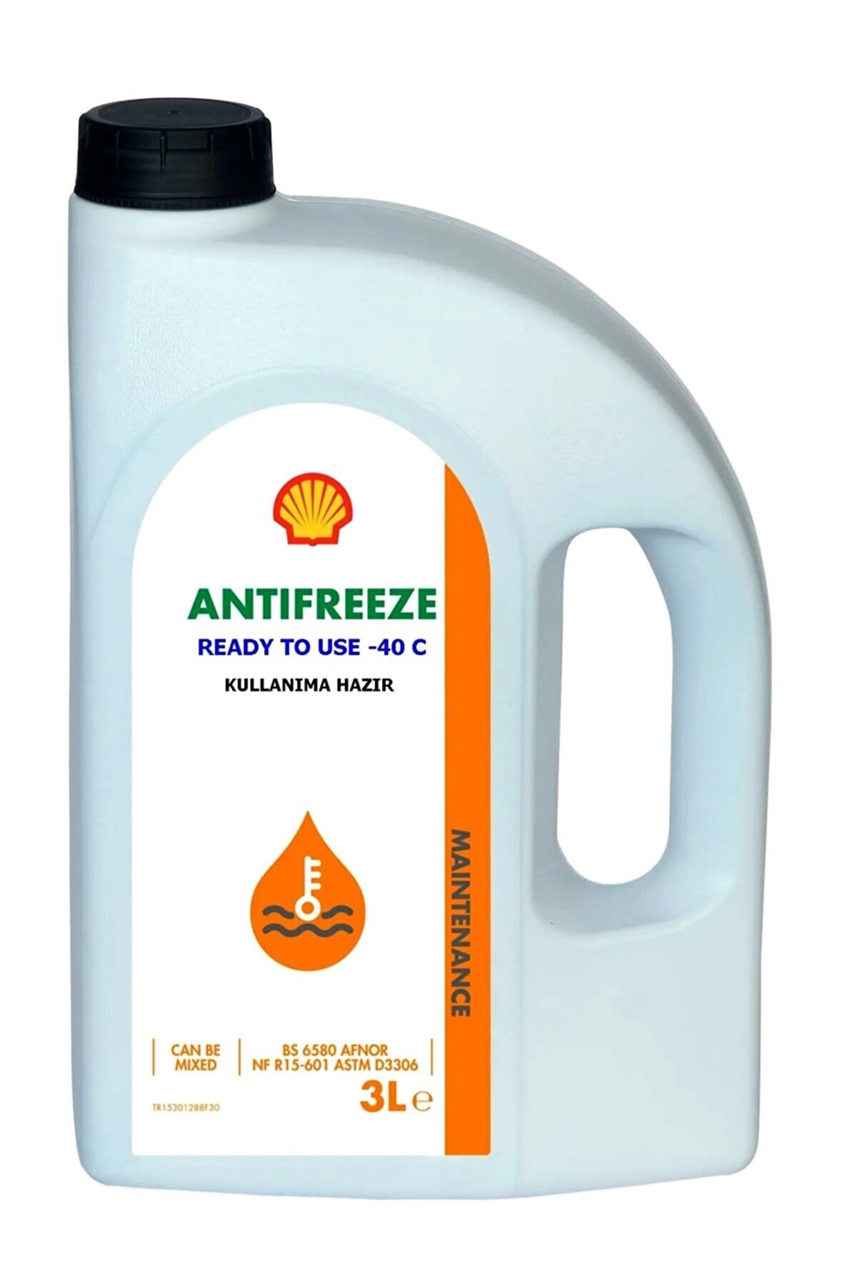 Shell Antifrizyeşil Antifriz 3Lt -40 Derece Kullanıma Ha .