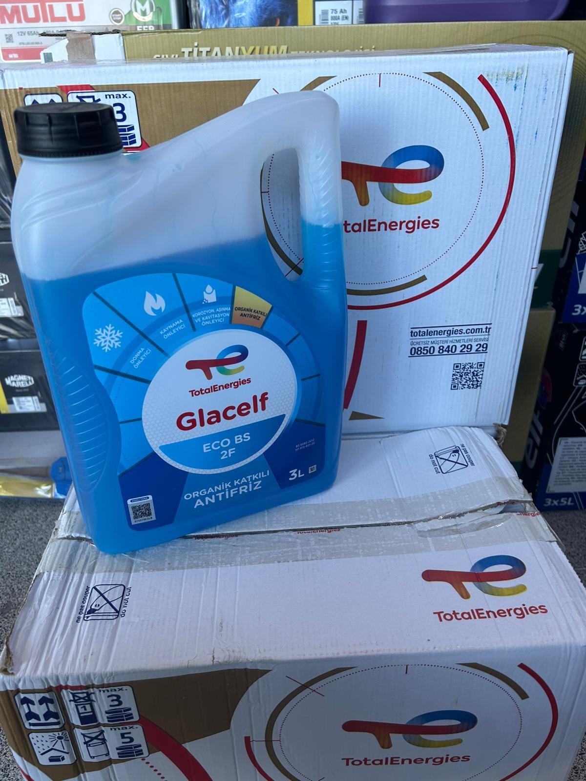 Total Eco Bs Mavi Antifriz 3 Litre Üretim 2025 Yılı
