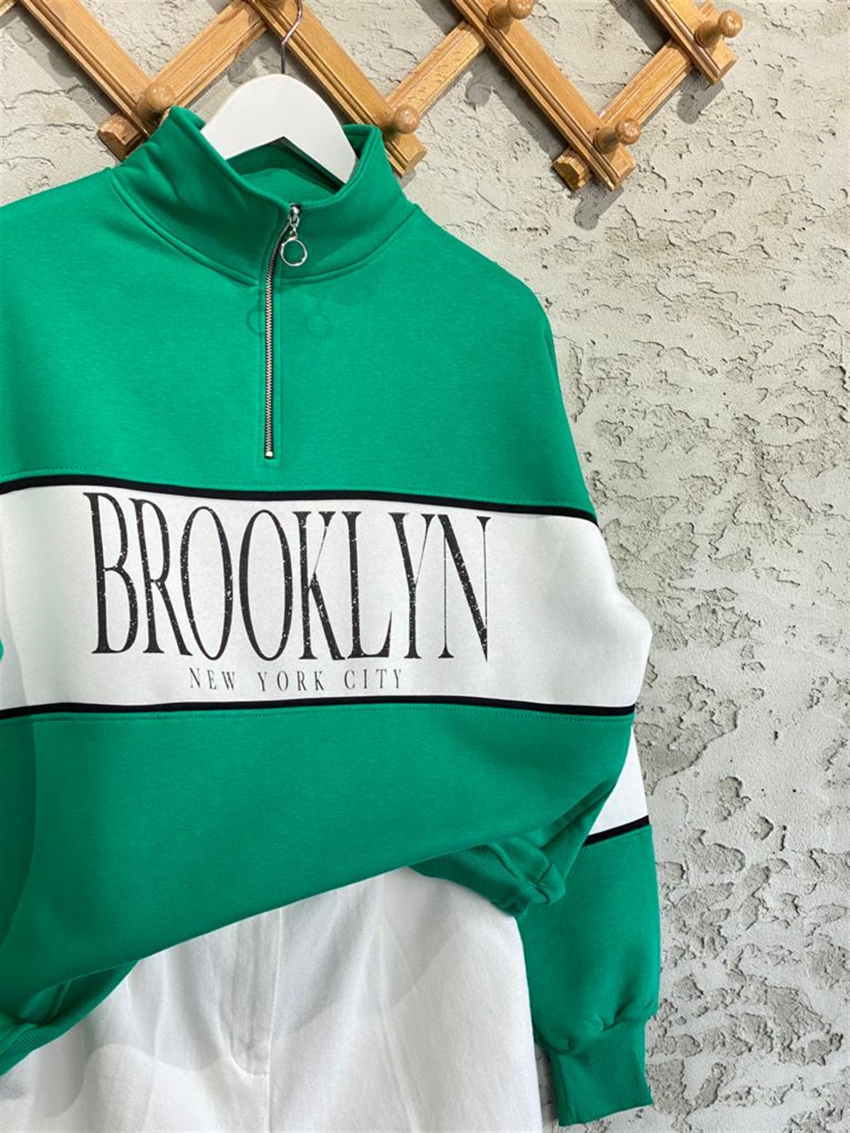  BROOKLYN YEŞİL SWEAT