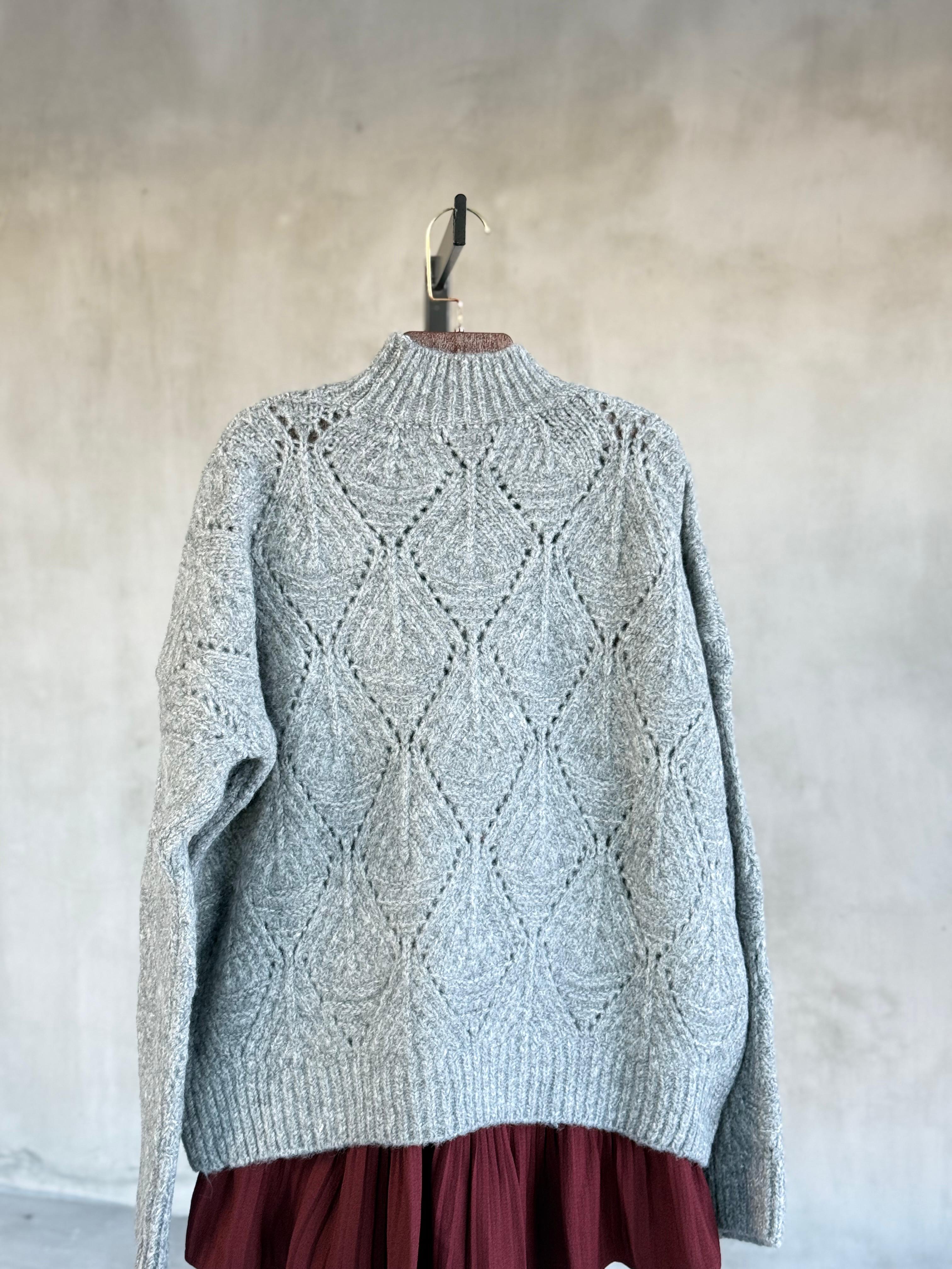 Angora Desenli Kazak (Antrasit)