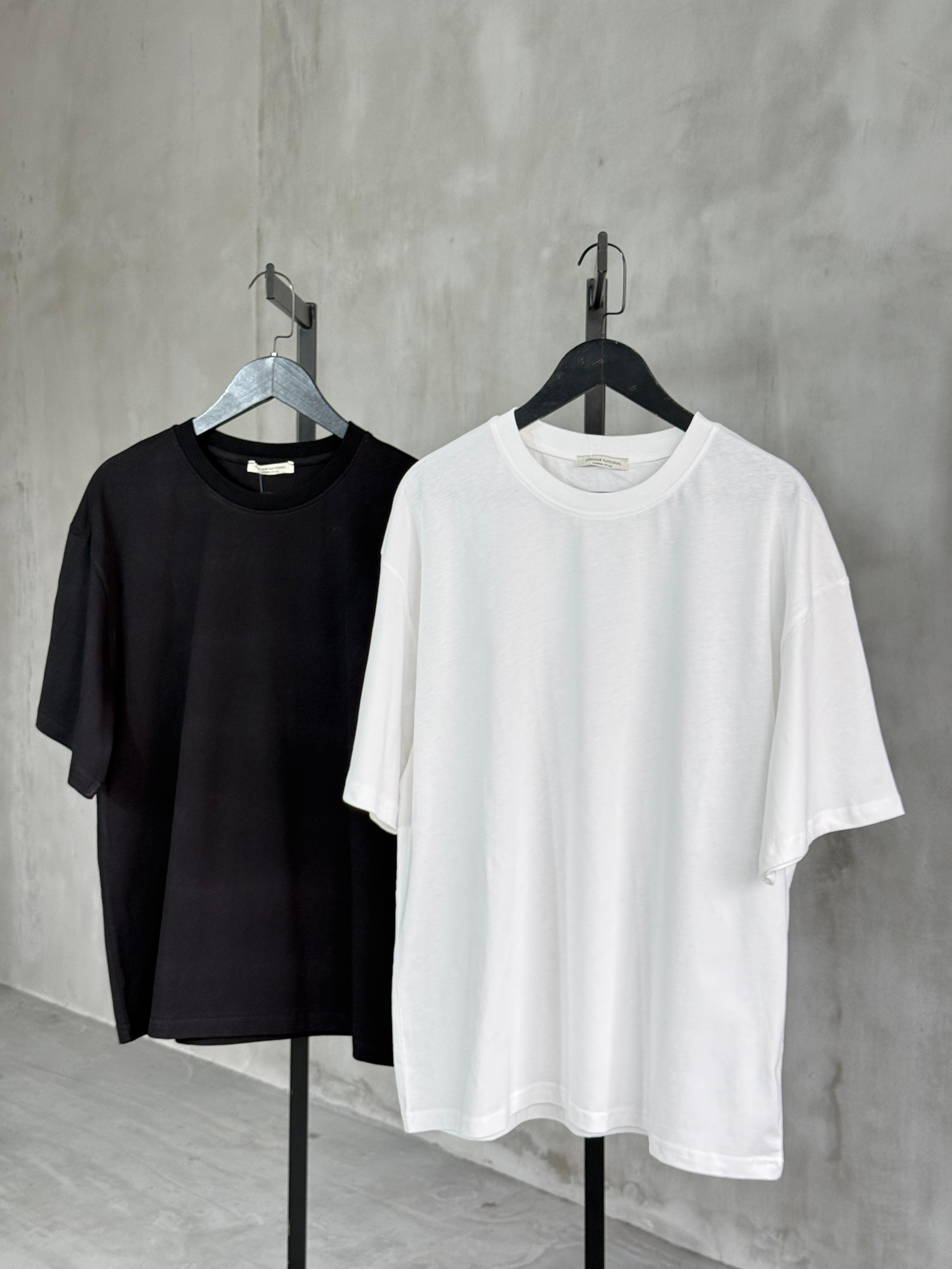 Basic Oversize Tshrt (Beyaz/Siyah)
